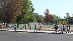 Schoolyard Walking